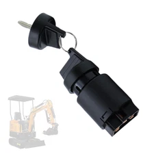 Ignition Switch for AGT Mini Excavator– Durable Mini Excavator Parts, Starter Sw