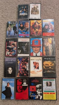 18 Movie Soundtracks Cassette Wayne's World Toys Animal House Rush Rain Man 