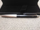 VTG.  MONTBLANC Carrera Ballpoint Pen N° 592 perfect BLACK & MATE STEEL