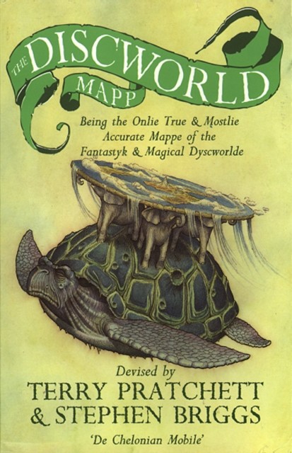 The Discworld Mapp by Stephen Briggs (Paperback Book)