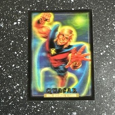 QUASAR Marvel Masterpieces '92 Platinum #72 Lenticular