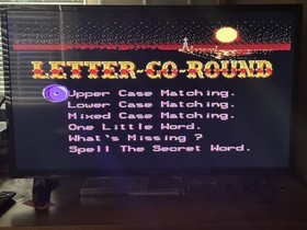 Sesame Street ABC Nintendo NES Cleaned/Tested