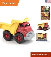 Dump Truck in Yellow and Red - BPA Free, Phthalates Free Toys for Gross/Fine ...