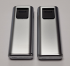 Vintage Braun Dymatic Silver 2 Lighter Lot