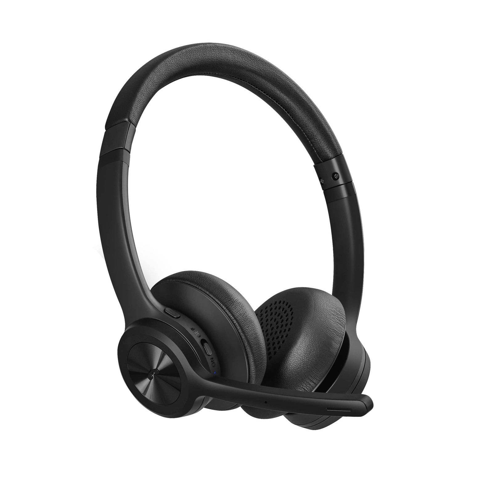 Bluetooth Headset V5.2, Wireless Headphones with Noise Cancelling Microphone,...