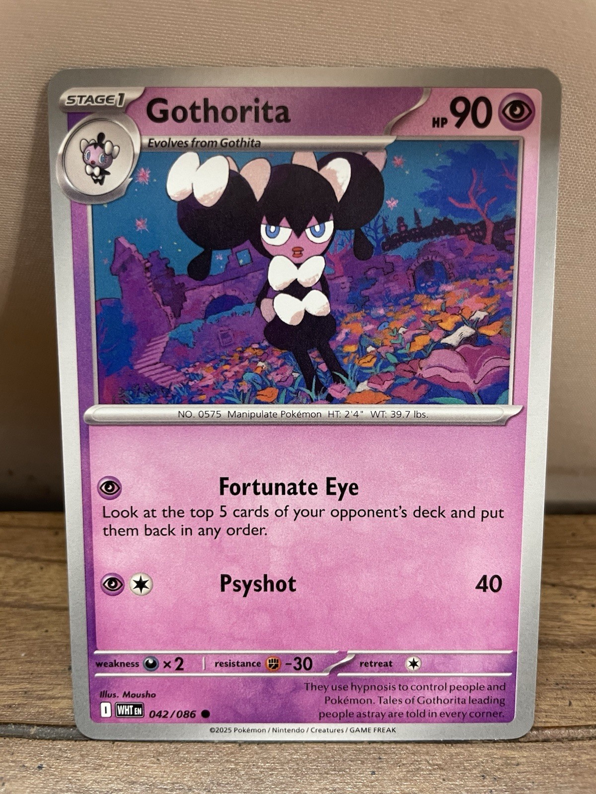 Gothorita 042/086 Sv: White Flare Regular