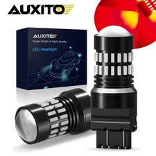 AUXITO 3157 3057 Projector Super Red LED Brake Tail Stop Light Bulbs AutoParts-7