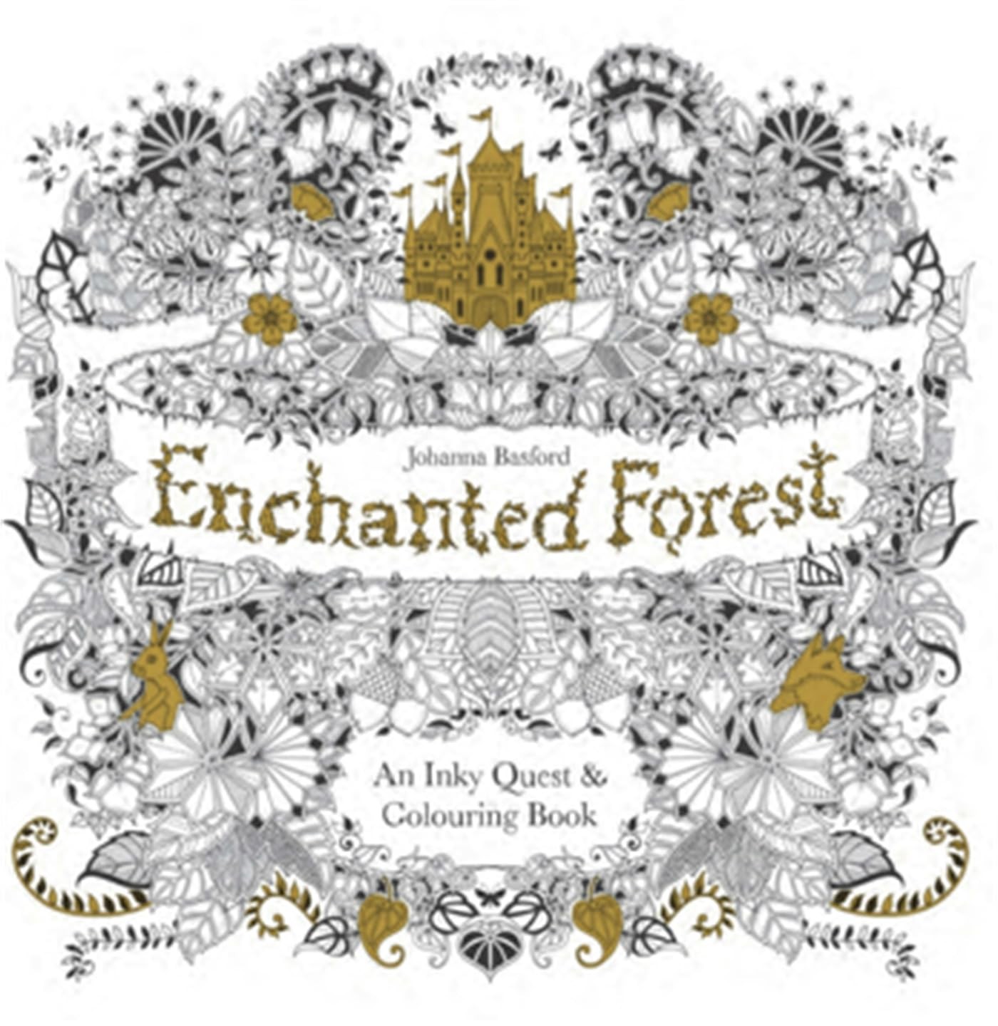 Enchanted Forest: An Inky Quest and Colouring Book-Johanna Basfo - Image 7