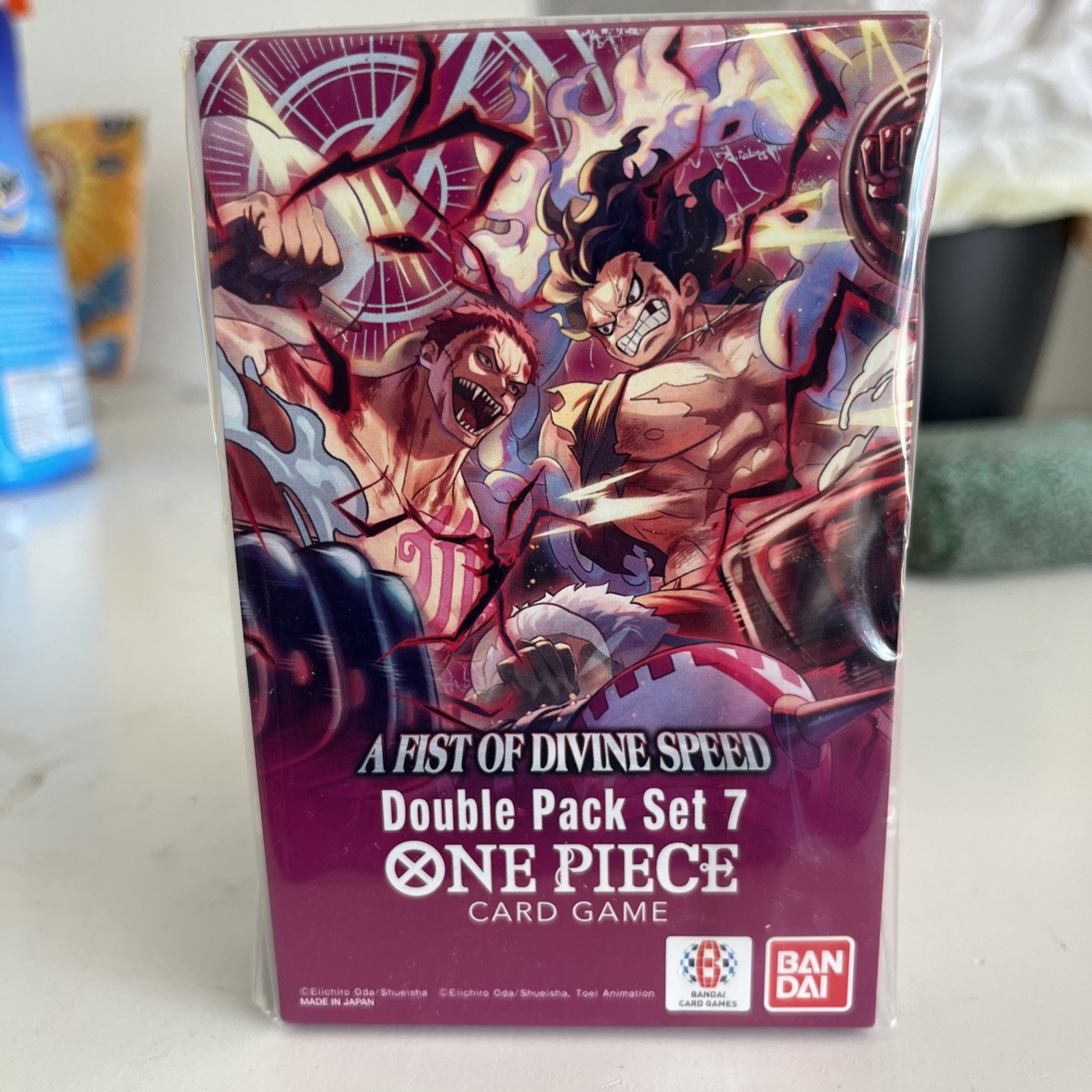 One Piece Card Game A Fist of Divine Speed Double Pack Set 7 Sealed