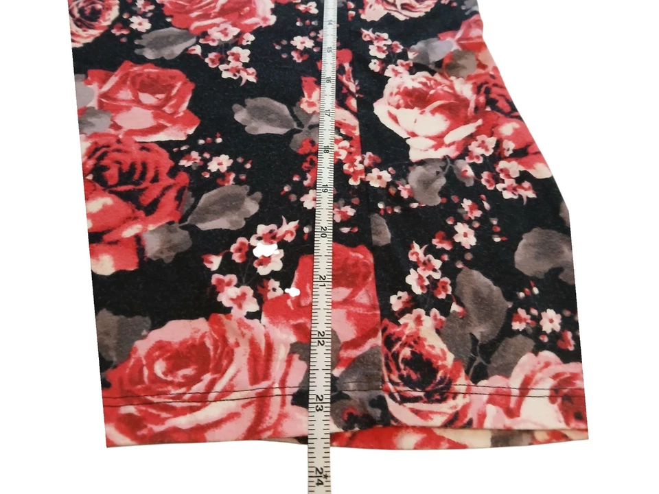 Babydoll Y2k No Bounderies Negro Floral Camiseta sin Mangas Juniors Gótico Romántico Grande Foto 2 de 4