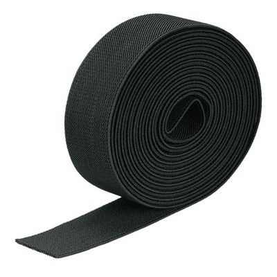 Bande élastique Large Sergé 1,2 Plate - 2 Yards Marron Foncé - Pour Couture Et DIY