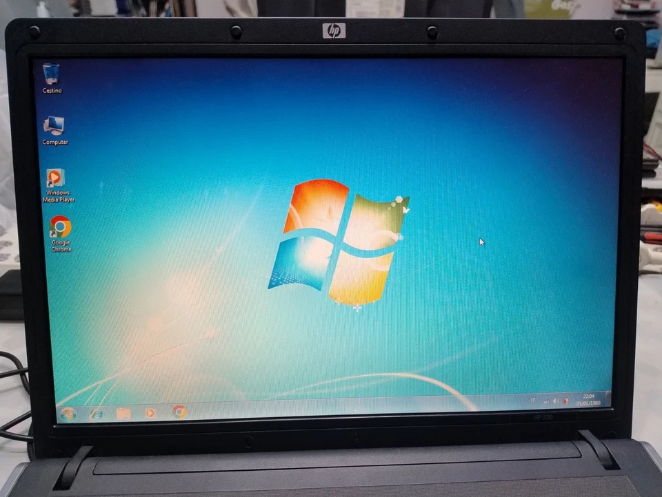 PC HP 530 - 2GB Ram - Hard Disk 80GB - CPU intel Celeron M 410 - Windows 7 - Immagine 4 di 4