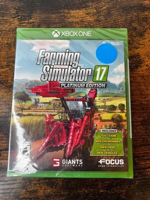 Farming Simulator 17 Platinum Edition Xbox One NEW Sealed!