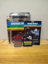 Intellivision Demon Attack Cartridge Box Manual 1 Overlay Imagic