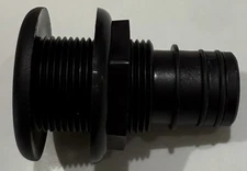 Flow-Rite Controls 1-1/8" Qwik-Lok Straight Thru-Hull B #MA-041-QLB