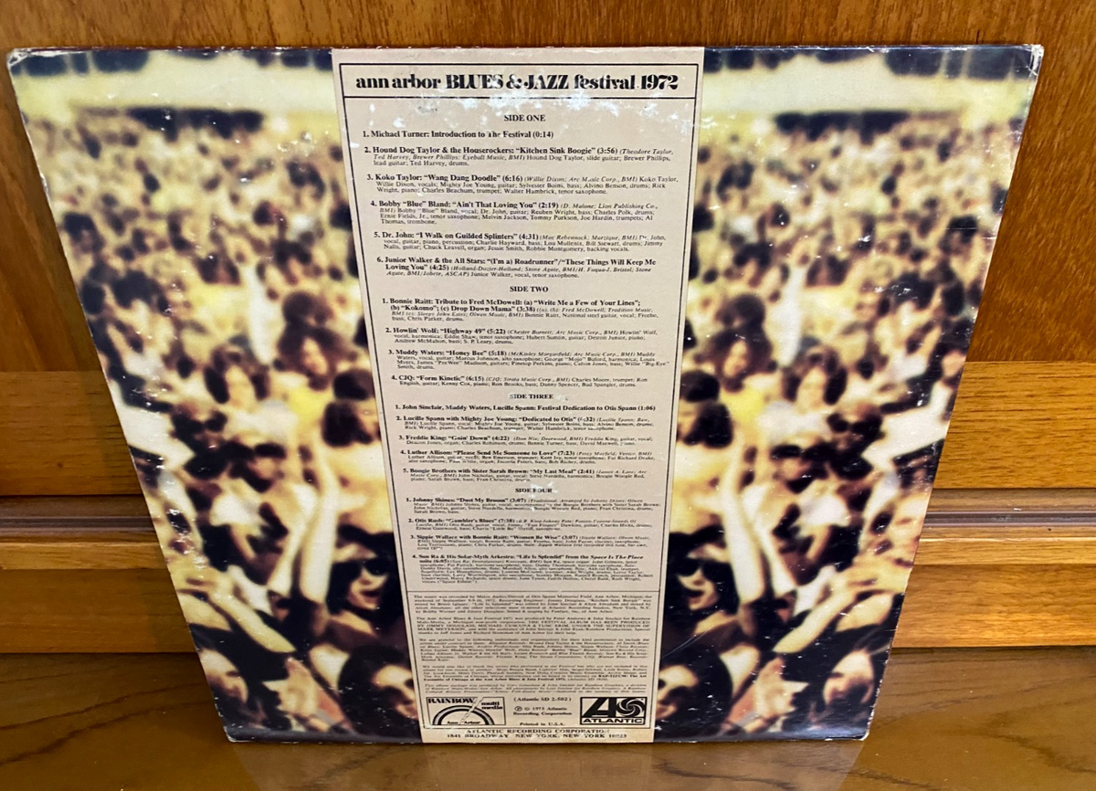 Ann Arbor Blues Jazz Festival 1972 Waters vinyl 2X LP 1st