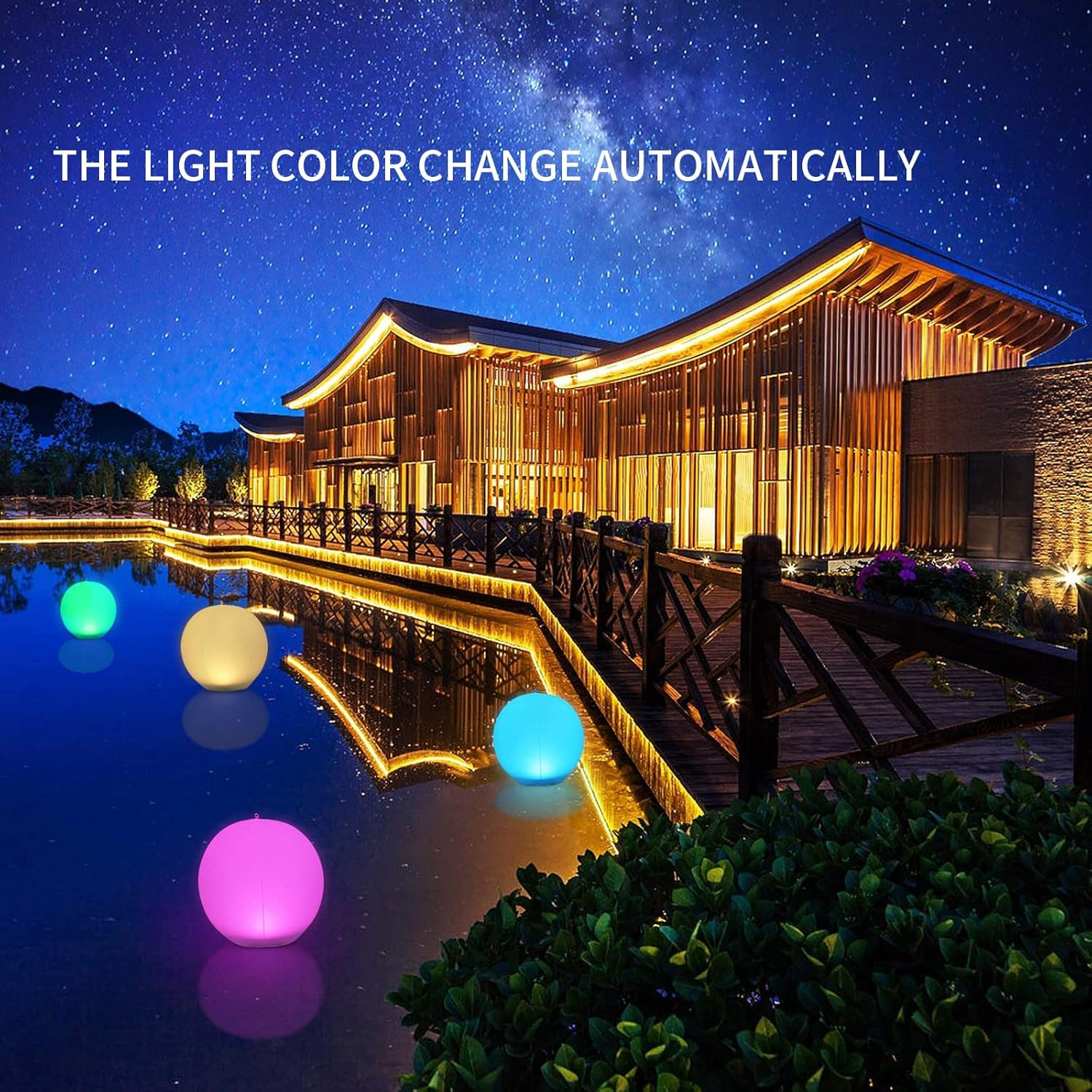 2 Luci Galleggianti Solari Per Piscina A Forma Esagonale – Impermeabili IP68, Con Telecomando, 7 Colori E 3 Modalità, Timer Regolabile, Ideali Per Laghetti, Spa E Giardini
