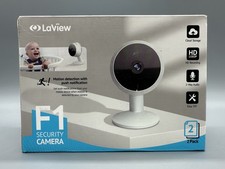 LaView F1 Security Cameras w/ Motion Detection and Push Notification 2 Pack 