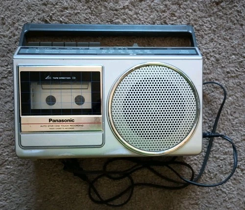 Panasonic Cassette AMFM Portable Stereo RX1210 - Please Read Description Parts