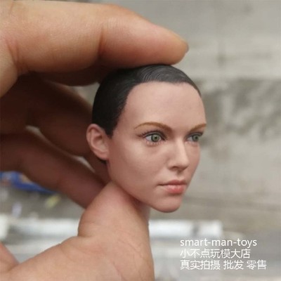 1/6 Agent Girl Tracy Head Sculpt For 12'' Female Action Figure Doll Body Model