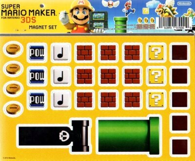 Nintendo Super Mario Maker Magnet Set | eBay