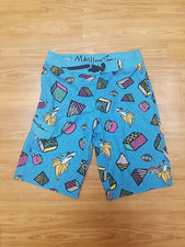 Maui and Sons Boy's 12 Swimming Board Shorts Trunks Colorful Stretch Pockets