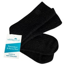 Genuine Possum and Merino Wool Socks Made in New Zealand - Ultra-Warm and Light
