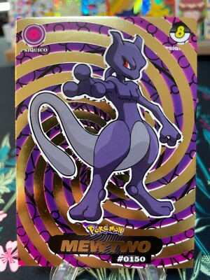 Shadow Mewtwo #0150 Gold Holo Crystal Collection 2024 Pokemon Non-TCG Card