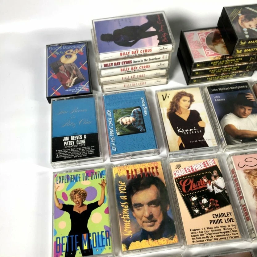 Vintage Cassette Sweet Dreams Country Music Kenny Rogers Billy Ray Cyrus Lot 50 Foto 4 de 4