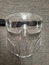 Ironwear ANSI Z87+ Safety Goggle With Removable Face Guard Clear