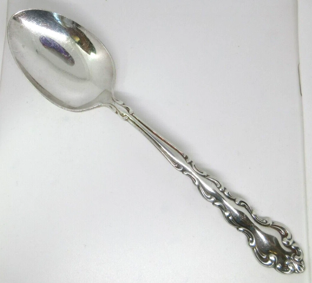 Oneida Community MODERN BAROQUE *1 Serving Spoon(s)* 8 1/2" Silverplate 1969