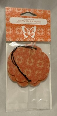 Scentsy 3D Scent Circle Cozy Vanilla & Pumpkin