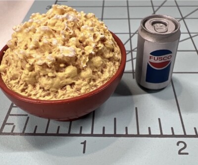 NECA Ultimate ALF 1/12 Figure Popcorn Bowl Soda Pop Can Food Custom Part Diorama