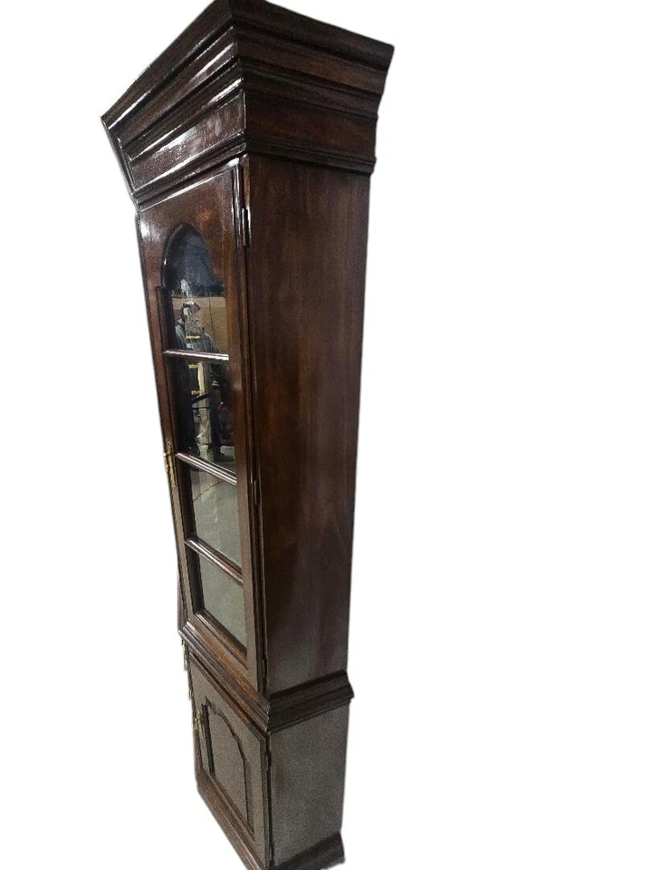 Gabinete de exhibición de curiosidades iluminado cereza maciza Harden tradicional 80 alto x 49 Foto 4 de 4