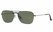 Ray-Ban Caravan Gunmetal Green Lens Sunglasses   RB3136 004 58/ RB3136004-58