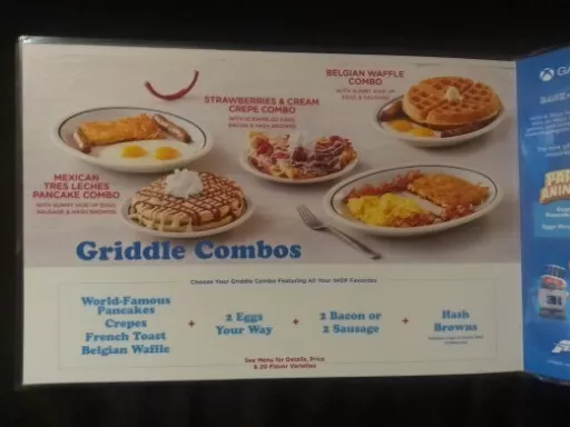 IHOP® 2 x 2 x 2 - Start Your Combos Order Now!