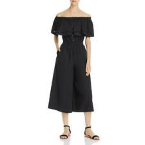 donna karan cold shoulder jumpsuit