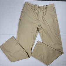 Polo Ralph Lauren Flat Front Classic Chino Beige Men's Size 35x32 Read
