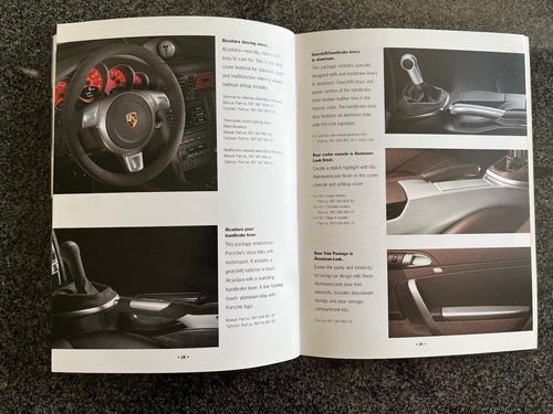 PORSCHE 911 997 CARRERA & TURBO ACCESSORIES TEQUIPMENT BROCHURE 2008 USA EDITION - Picture 8 of 9