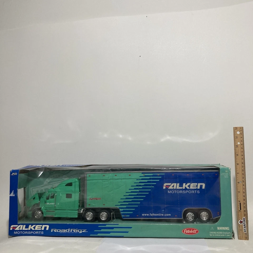 Road Rigz Die Cast Collection FALKEN MOTORSPORTS 1:32 Jada Toys Peterbilt READ⭐️ - Image 2 of 4