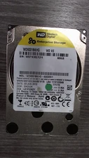 Western Digital XE WD6001BKHG 600GB 10K SAS Hard Drive Server Only