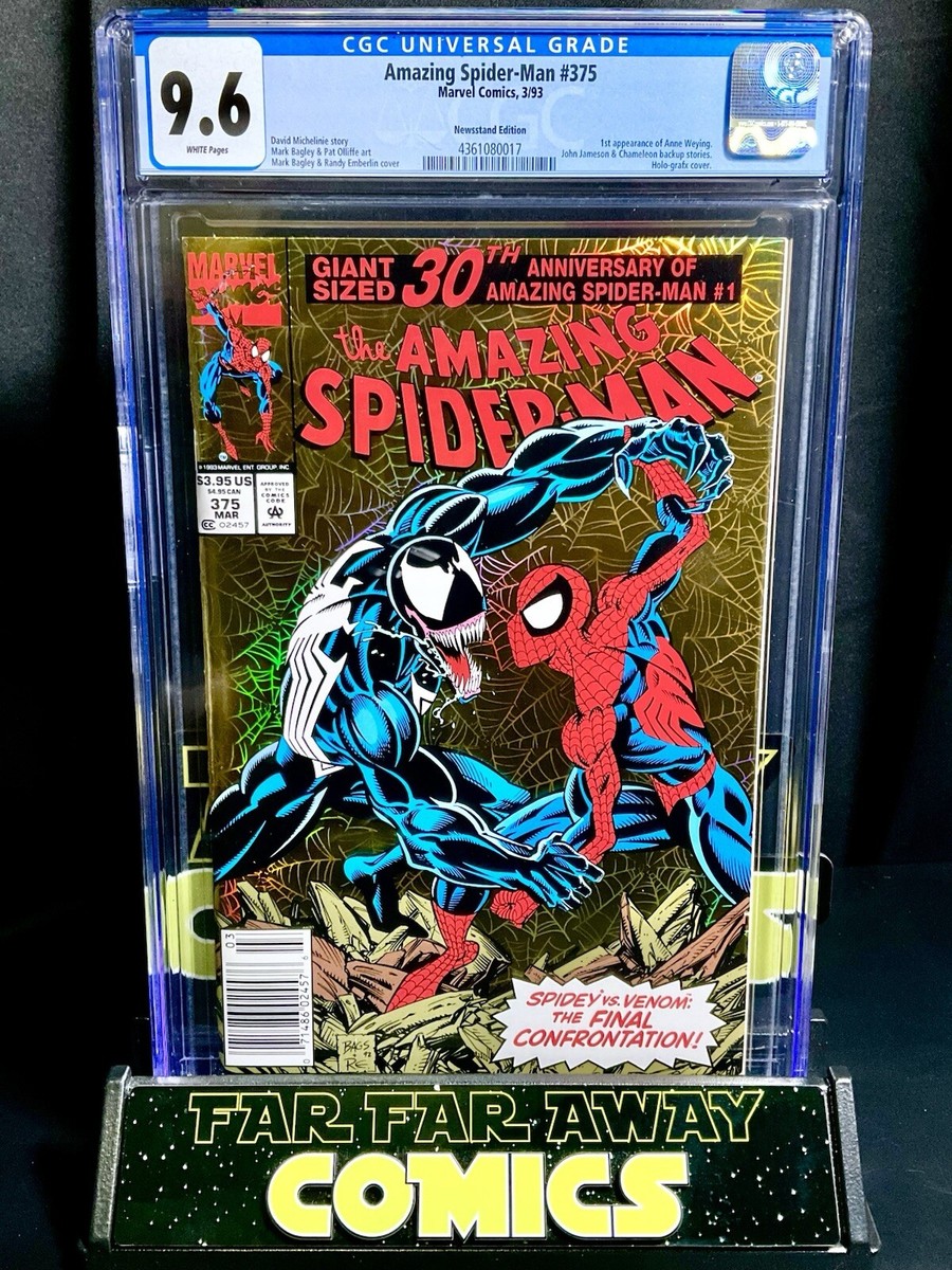 Amazing Spider-man #375 Newstand CGC 9.6 Holo-grafx | eBay
