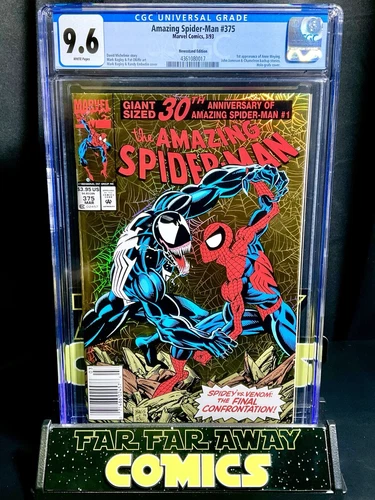 Amazing Spider-man #375 Newstand CGC 9.6 Holo-grafx