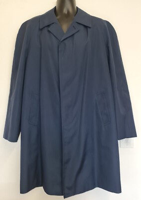 Vintage 1970s St Mitcheal Overcoat Trench Coat Size XL