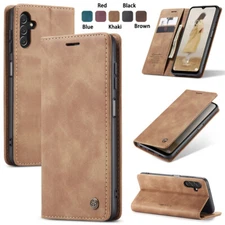 For Samsung Galaxy "A" Series Magnetic Leather Flip Stand Card Wallet Case Cover