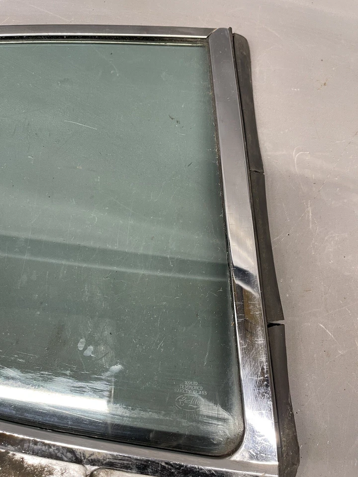 Ford Galaxie 1968 cuarto de vidrio 2 puertas techo rígido 1/4 ventana Parklane Fastback OEM Foto 3 de 4