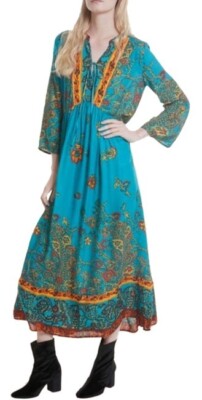 free people green combo dress Free People Gold Rush Green Sequin Mini Dress In Emerald Combo