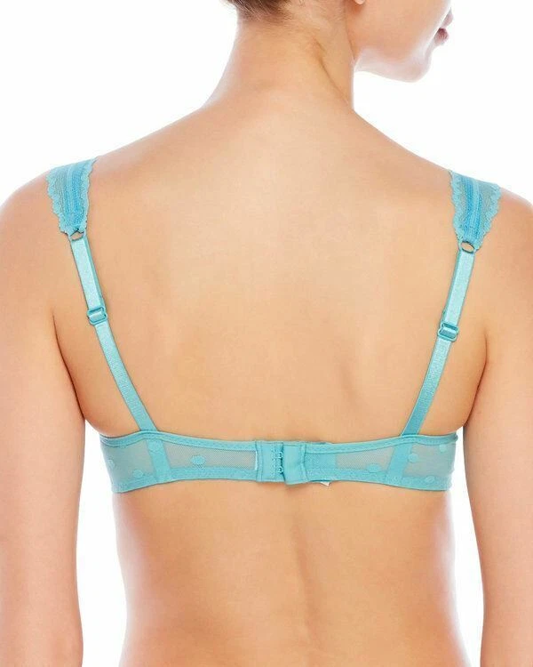 Бюстгальтер пуш-ап на косточках Passionata от Chantelle 32A синий геометрический - Изображение 2 из 2