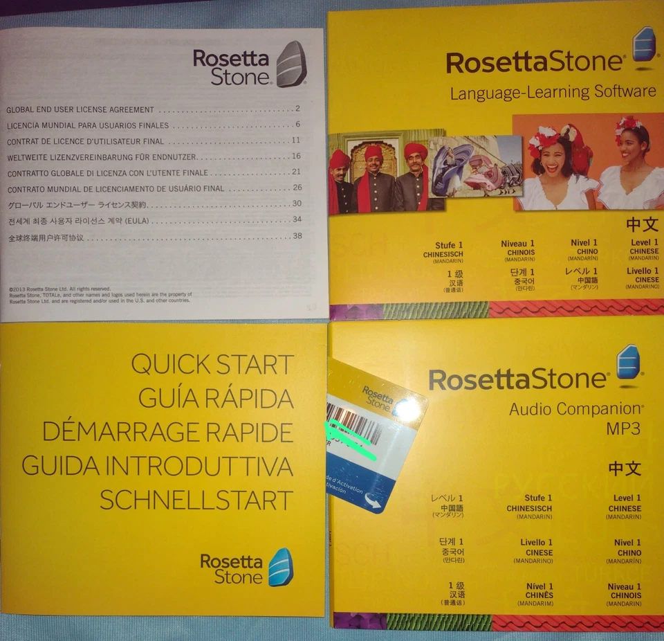 Rosetta Stone Chinesisch Chinese Level 1 MP3-CD 2 CD-ROM - Bild 3 von 3