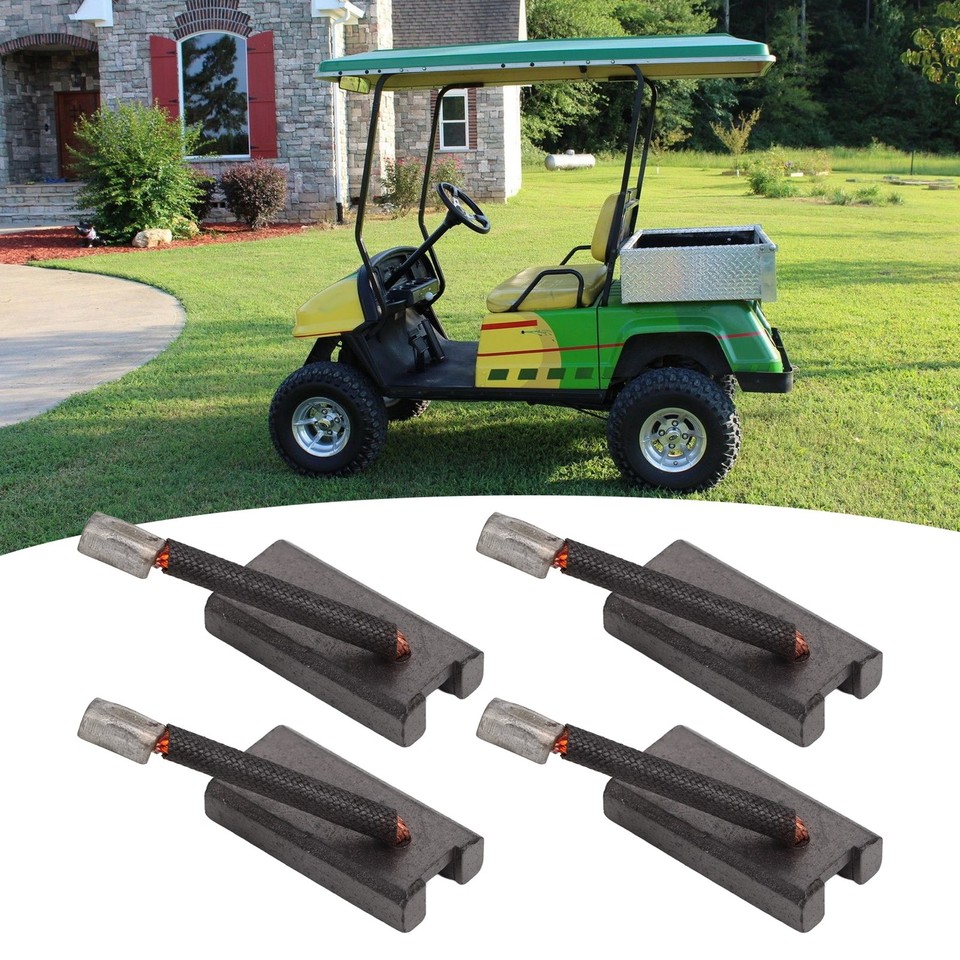 4Pcs Starter Brush Kits 81‑81200 Metal ABS Generator Brush Set Fit For